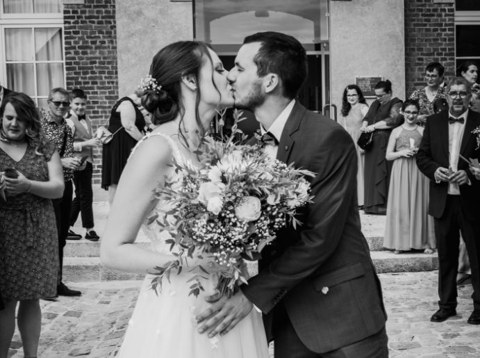 photographe professionnel mariage fine art, mariage château Tilloloy